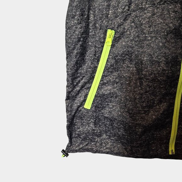 American Eagle Men's Lightweight Zip Windbreaker Hooded Jacket Grey S Gorpcore - Picture 3 of 12